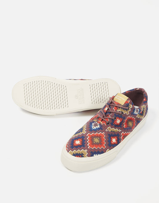 Universal Works X Sebago Santa Fe John In Canvas brown