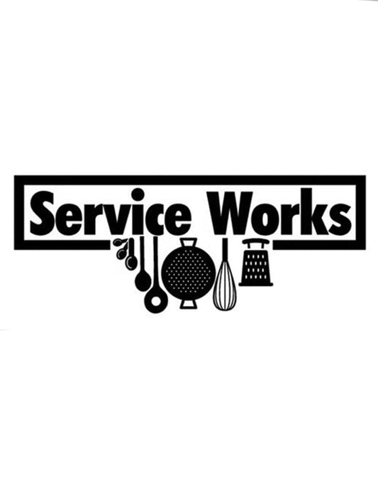 Service Works Classic Chef Pants - Black