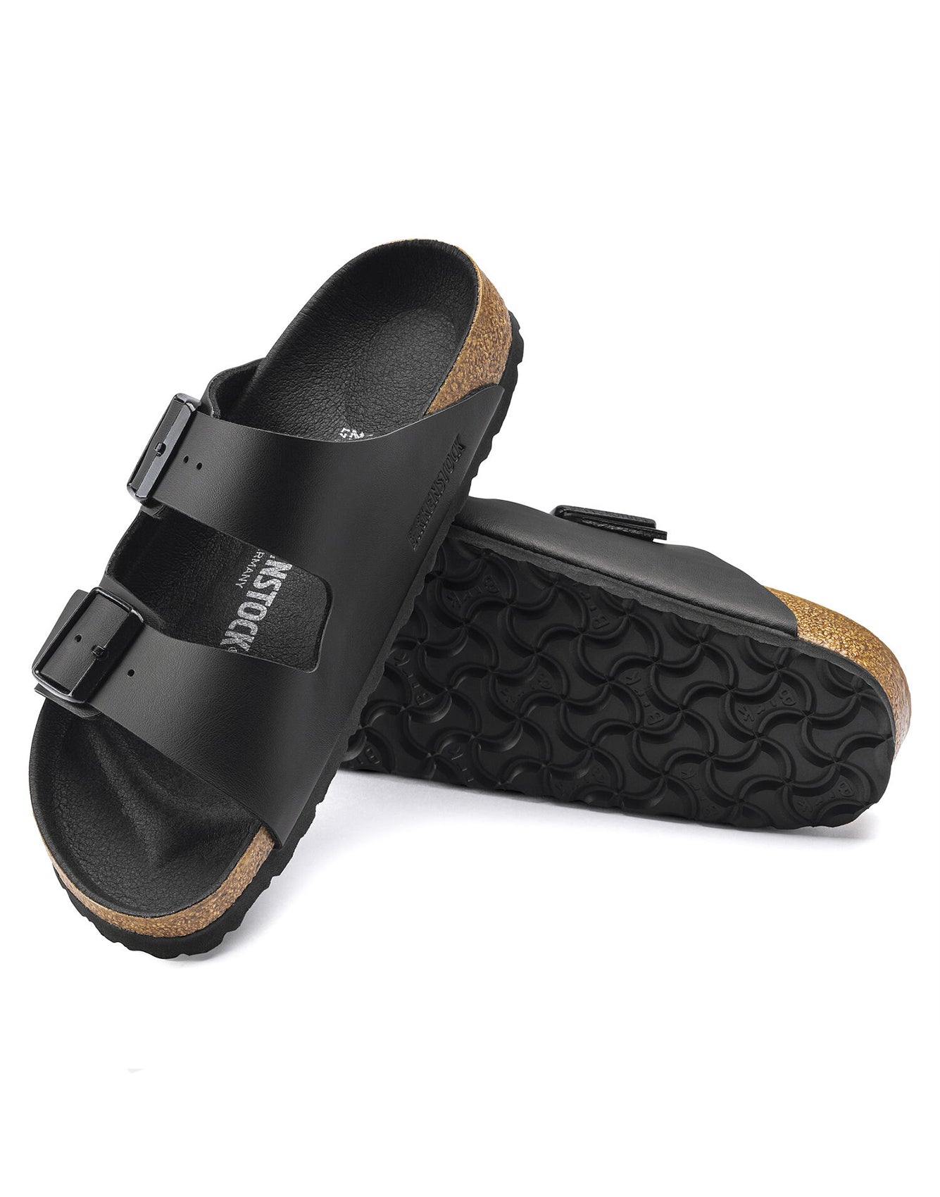 Birkenstock Arizona Triples Black Birko Floor N