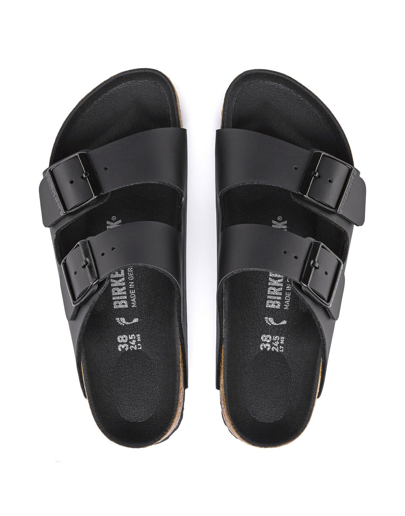 Birkenstock Arizona Triples Black Birko Floor N