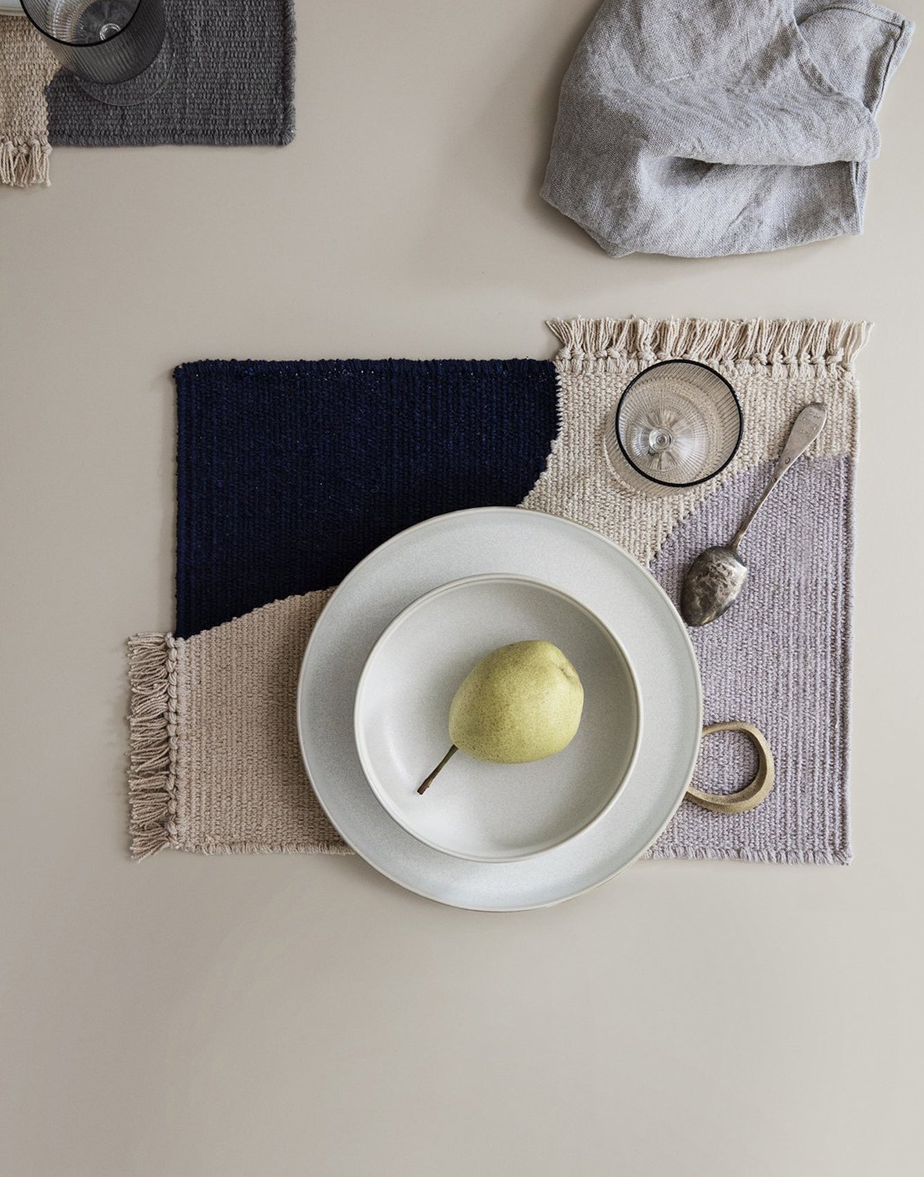 Ferm Living Ripple Wine Glasses (Set of 2) Clear