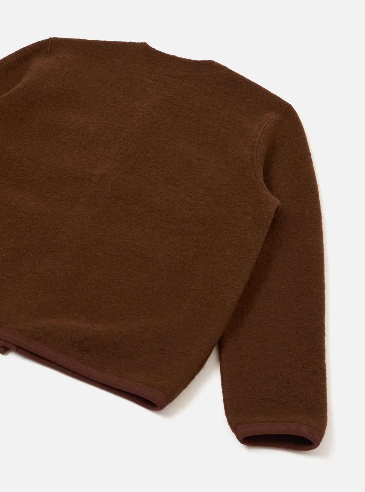 Universal Works Cacao Wool Fleece Cardigan