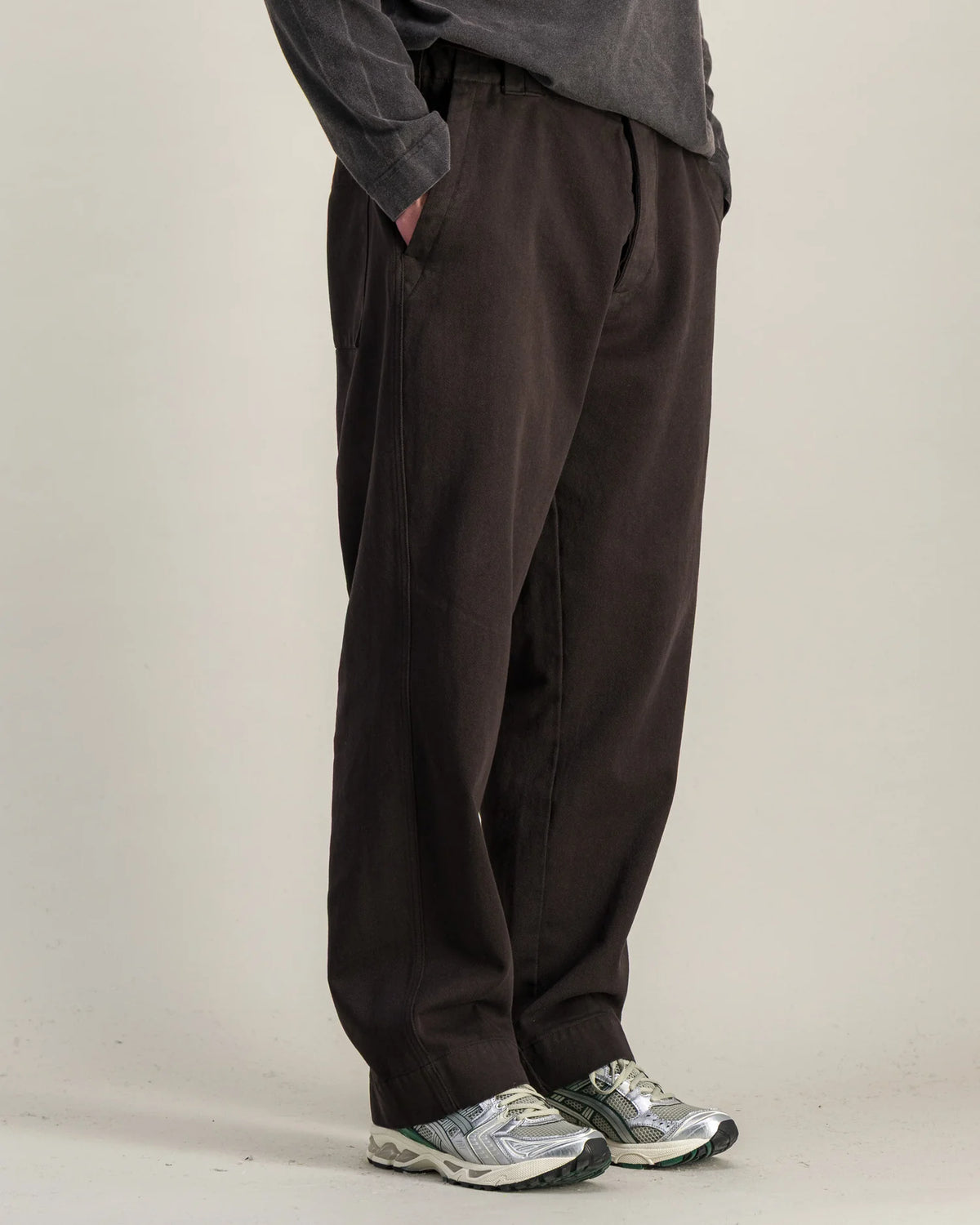 Parages Dad Twill Caviar Trousers