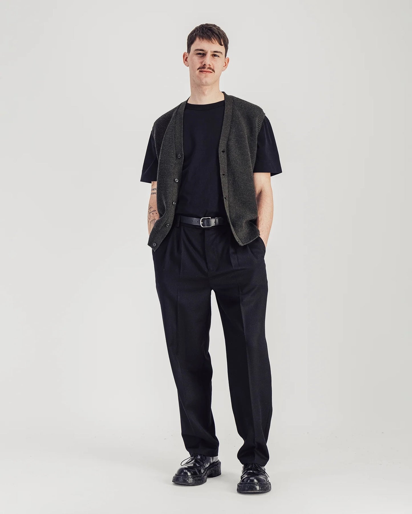 Parages Simon Khaki Vest