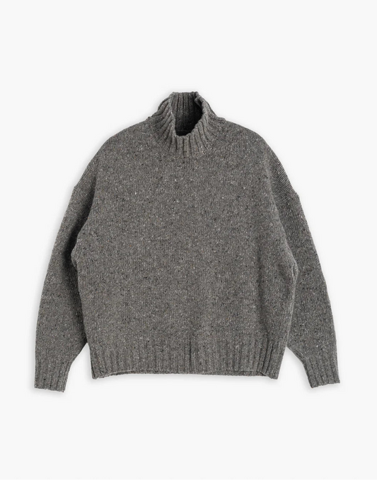 Girls Of Dust Cornish Sweater Neppy Wool Drizzle