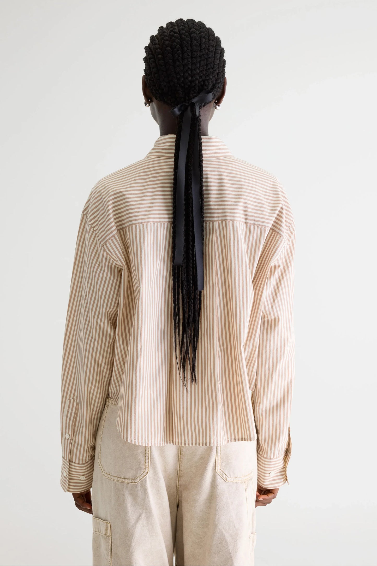 Bellerose Johan Stripped Shirt Stripe Ecru/Malt