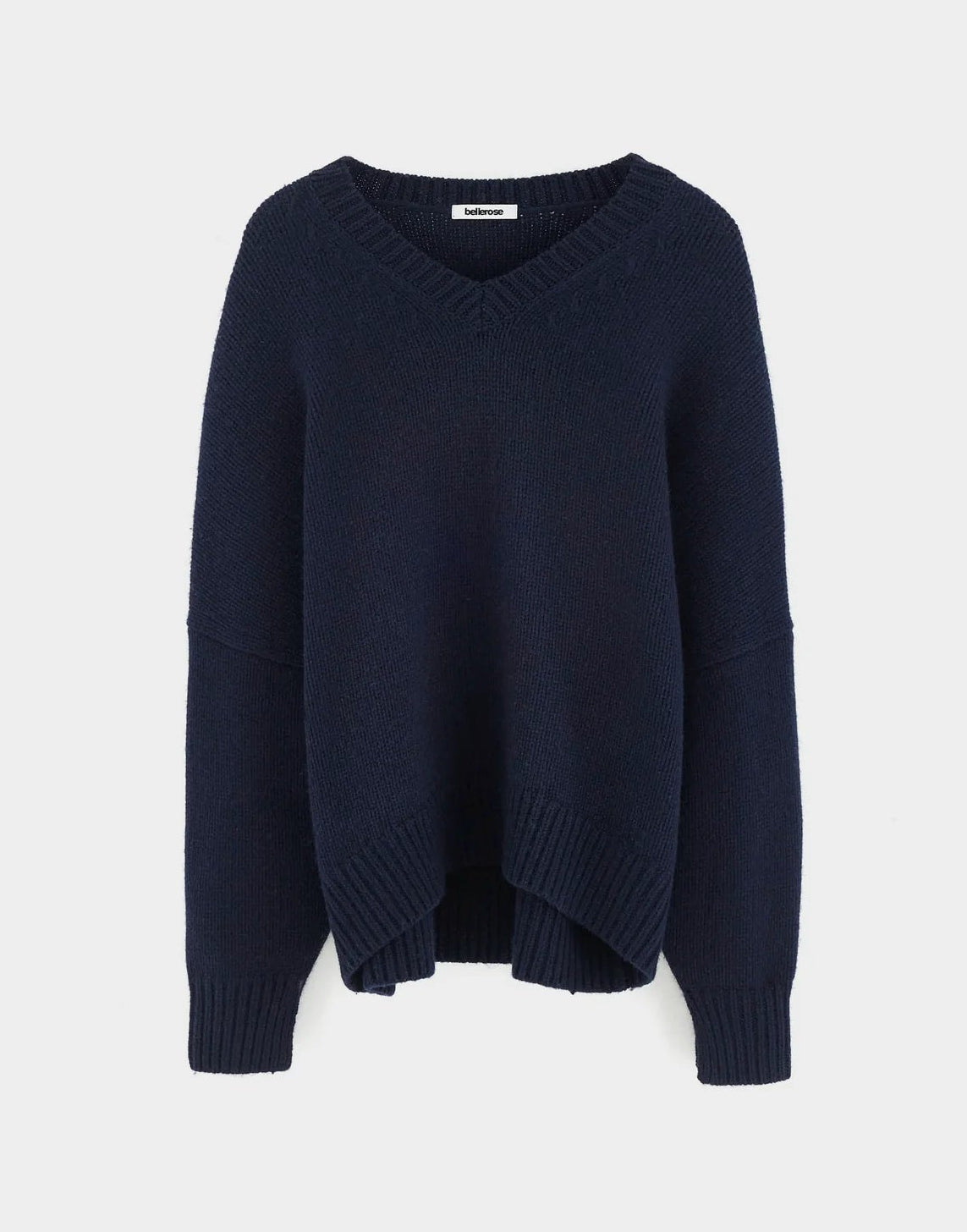 Bellerose Amevy V-neck Sweater Navy