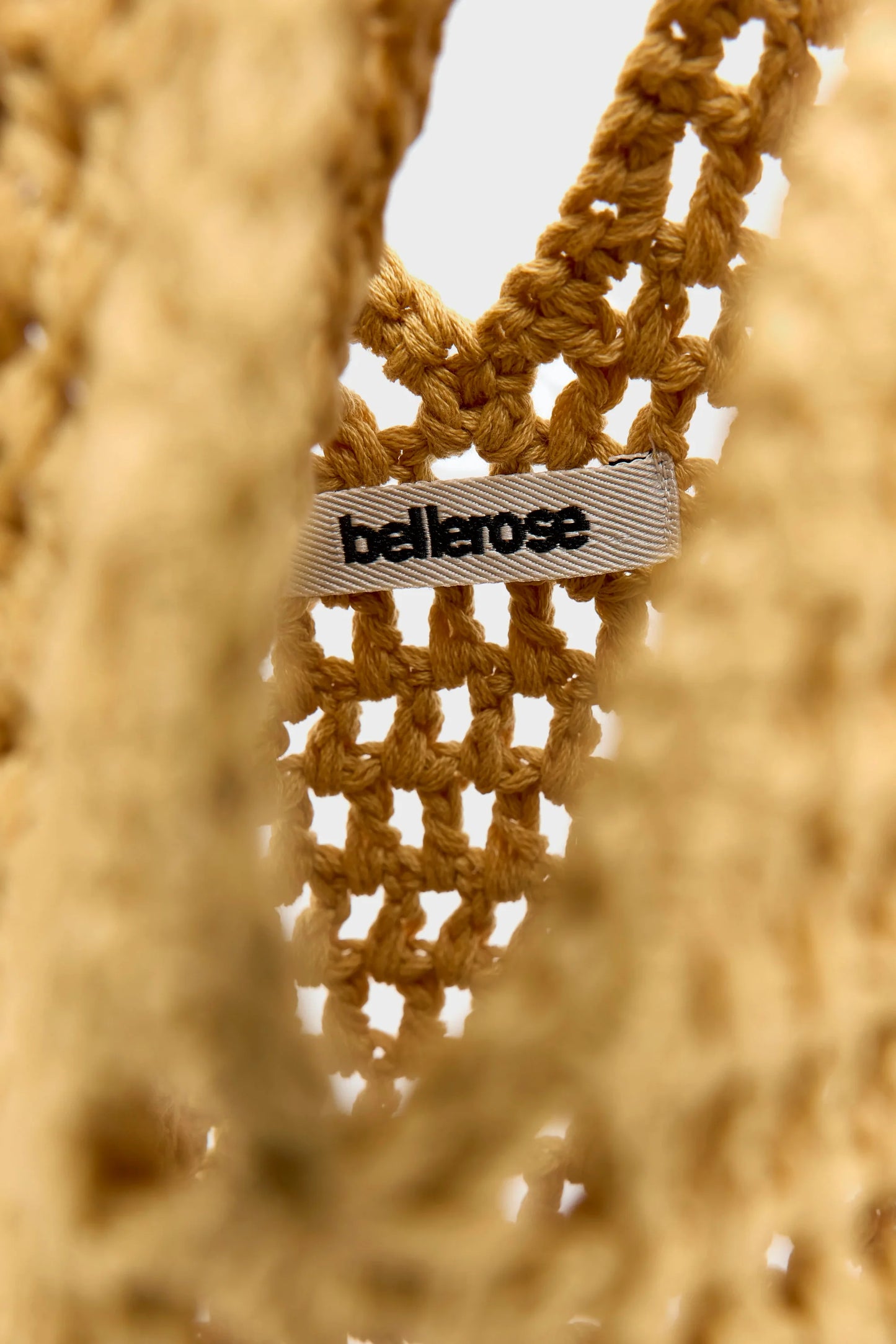 Bellerose Inga Crochet Handbag Rafia