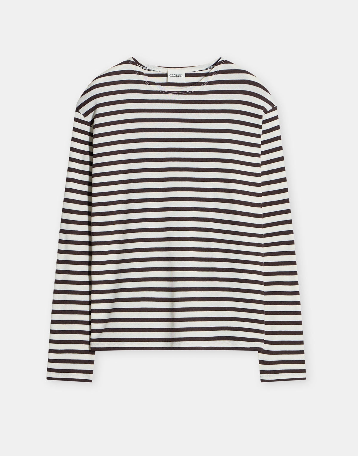 Closed Basic Long-sleeve Mahagony Brown