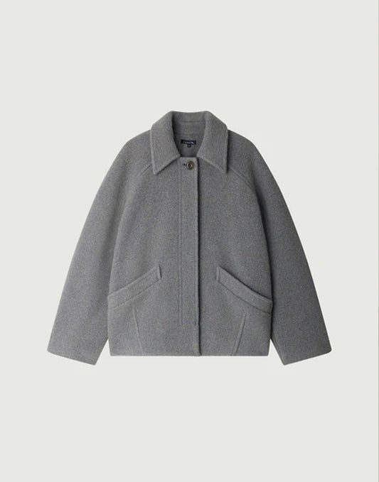 Soeur Balard Coat Blue Grey