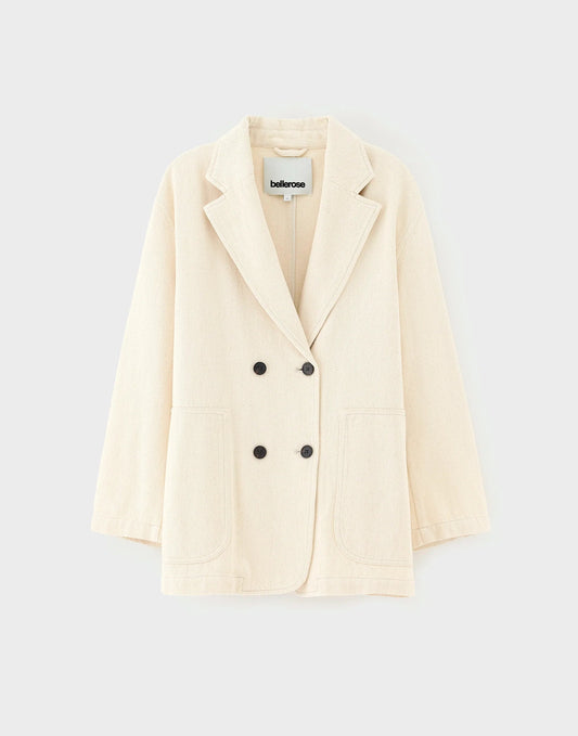 Bellerose Jazzy Relaxed Blazer Natural