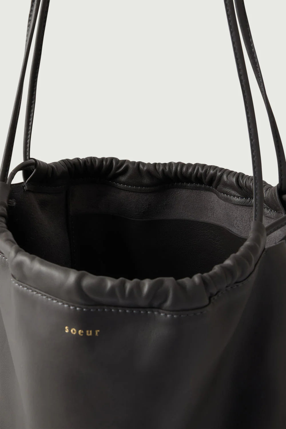 Soeur Sia Bag Charcoal Grey