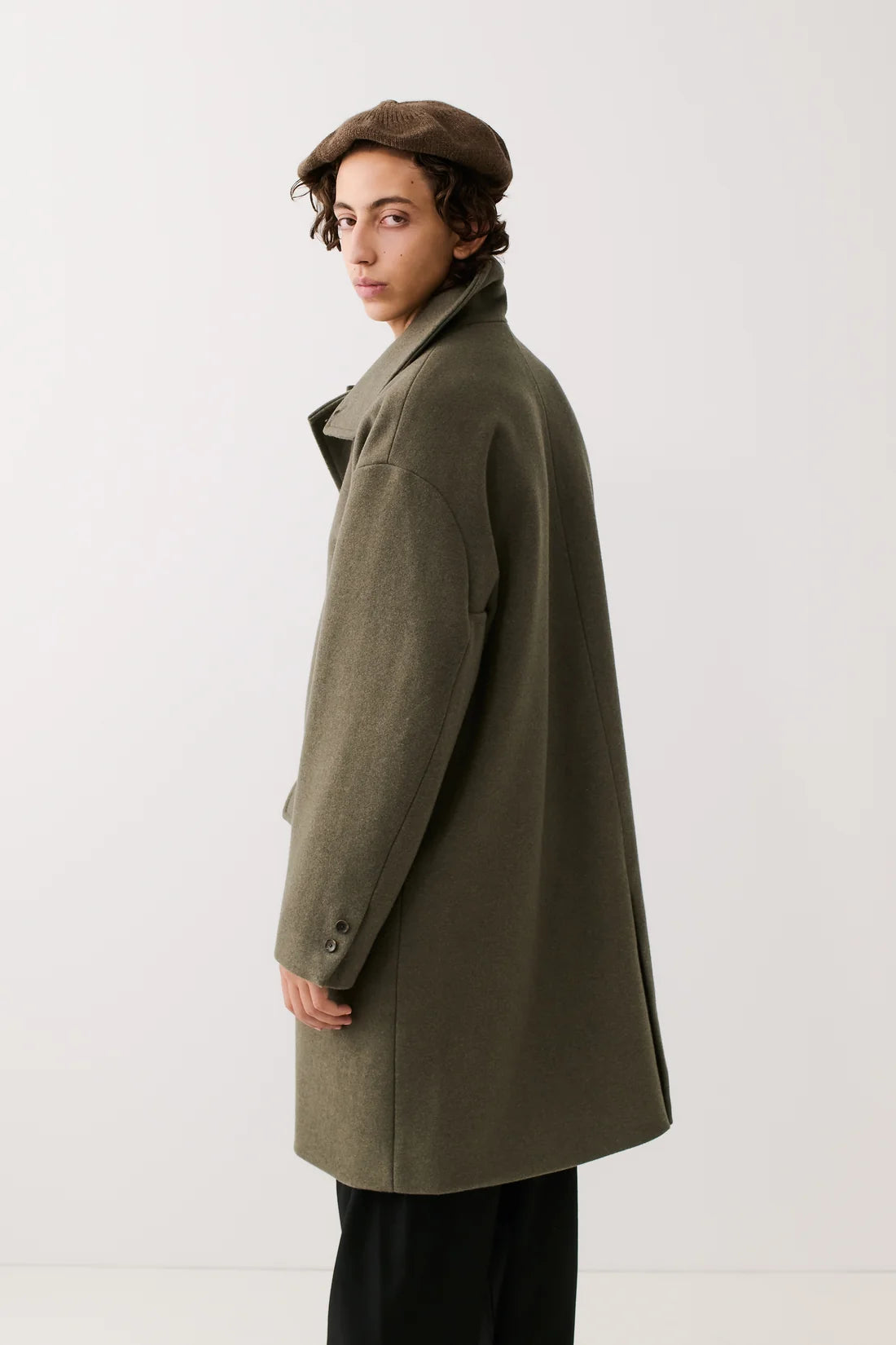 A Kind Of Guise Anso Coat Felted Green