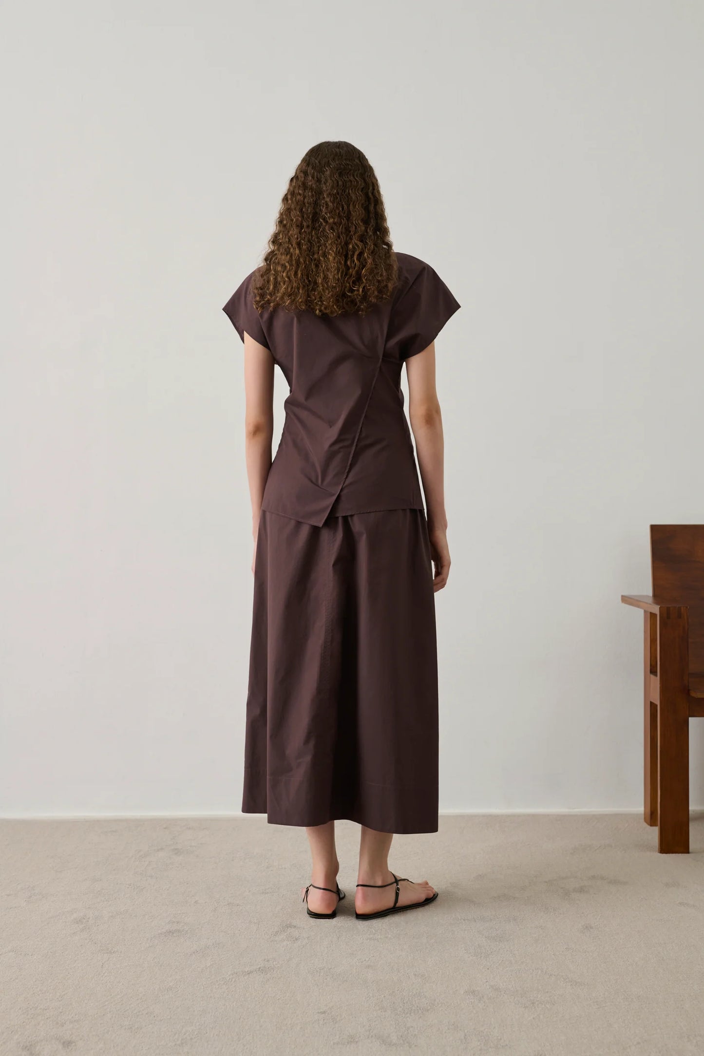 Soeur Agadir Midi Skirt Fig