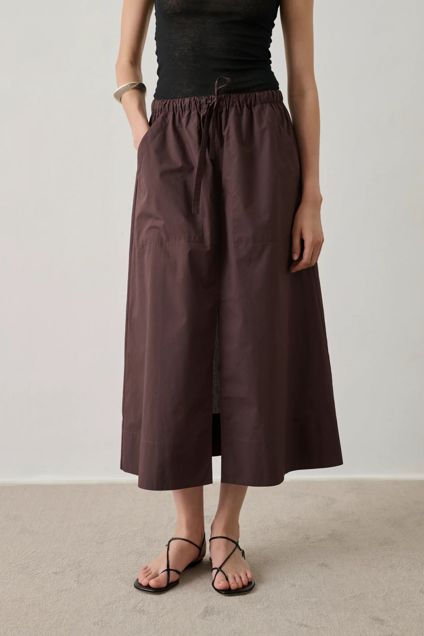 Soeur Agadir Midi Skirt Fig