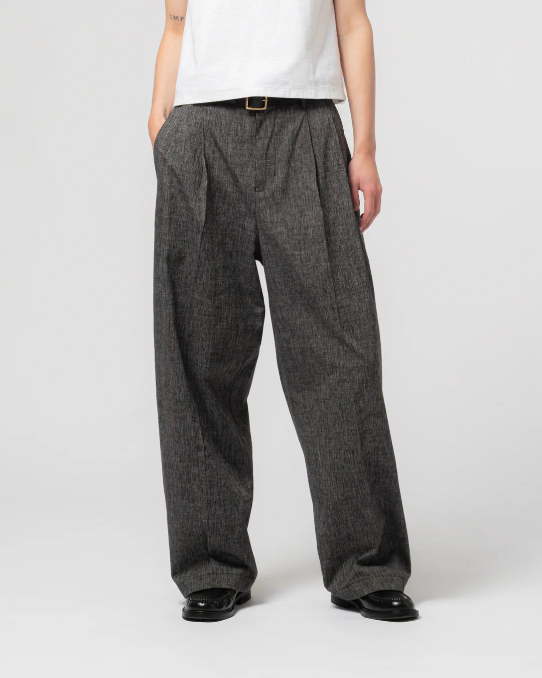Girls of Dust Ambassador Pants Giorgio Cotton Asphalt