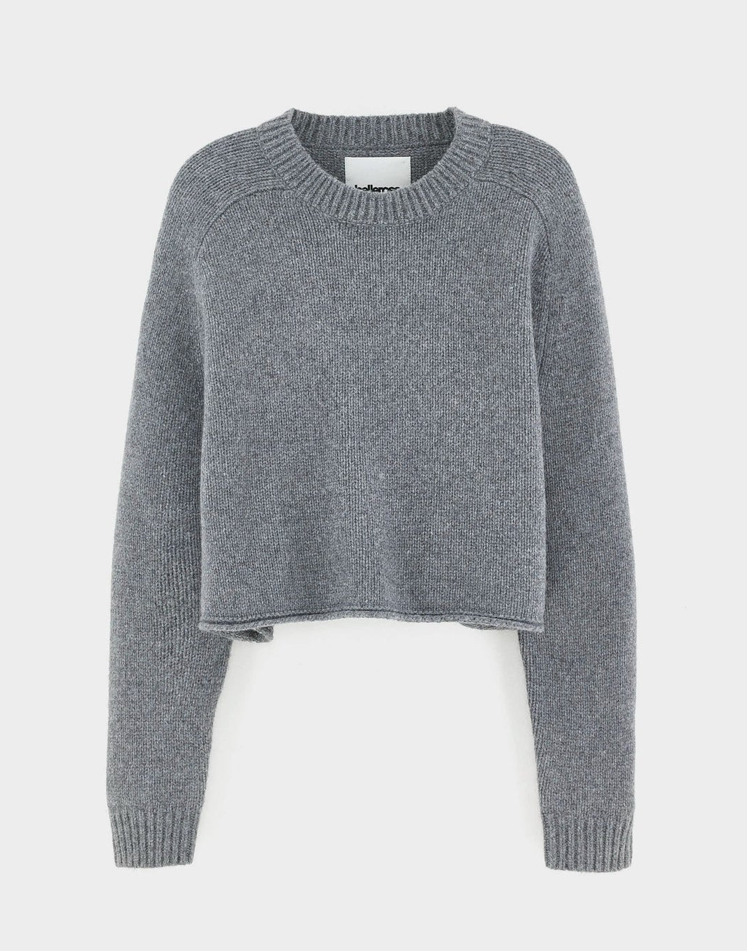 Bellerose Amecro Cropped Crewneck Sweater
