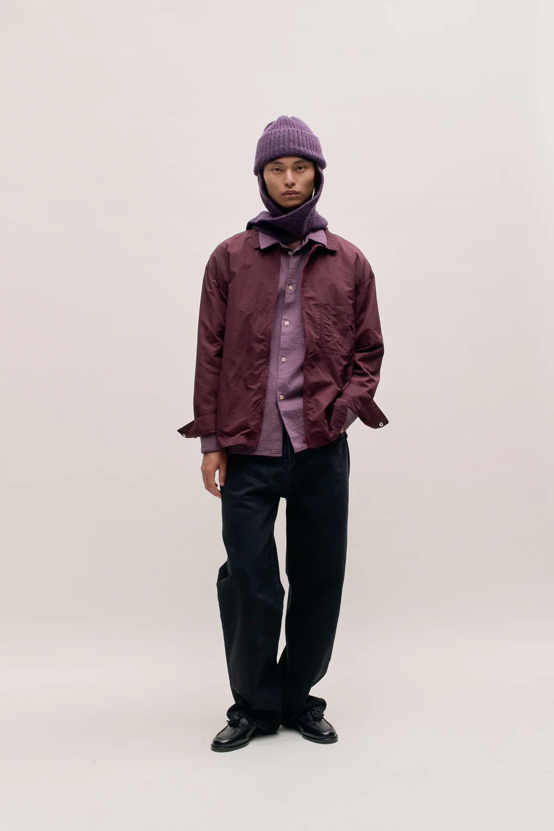 A Kind Of Guise Baasan Beanie Mulberry Melange