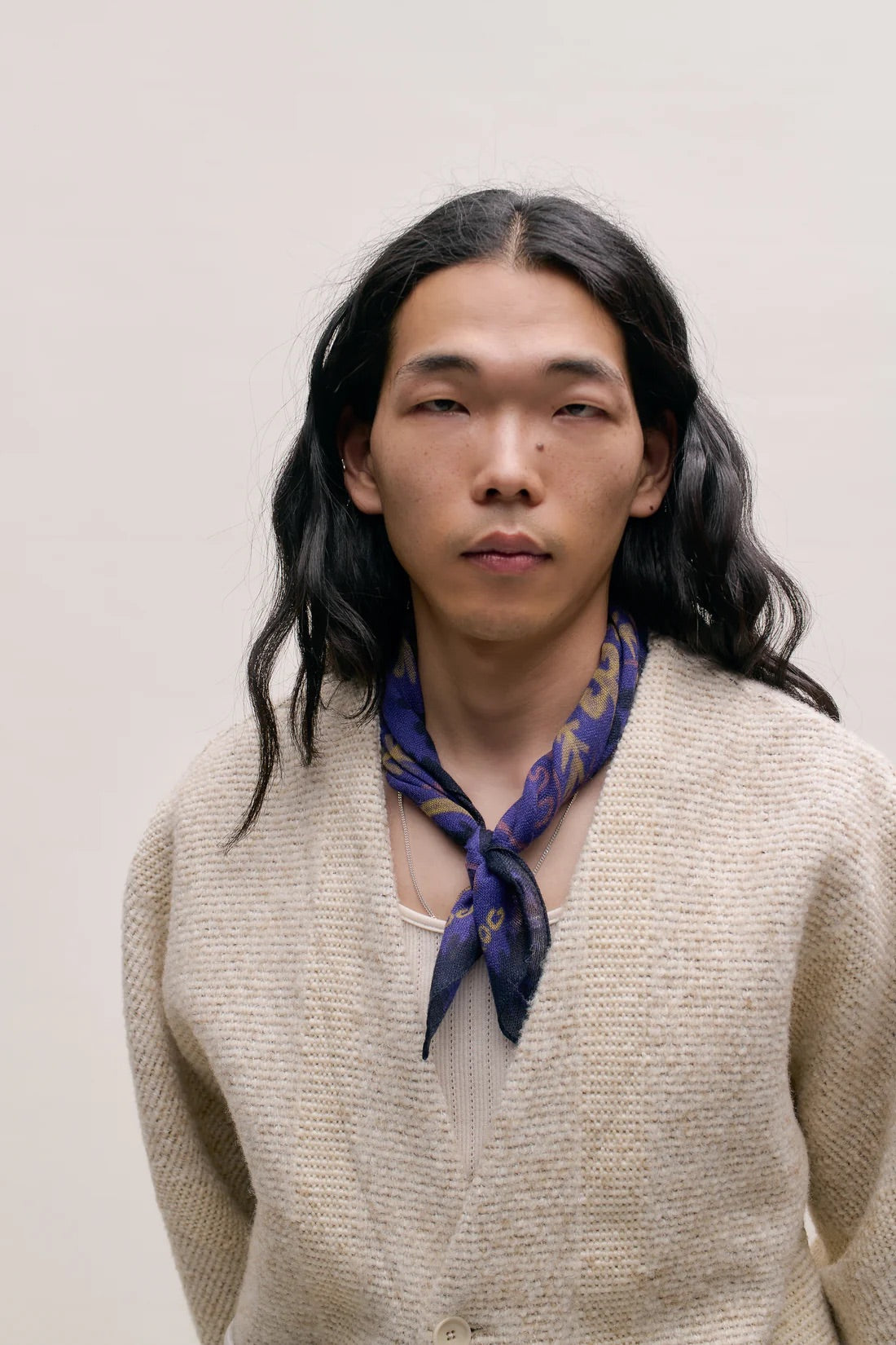 A Kind Of Guise Bora Wool Bandana Evening Khee