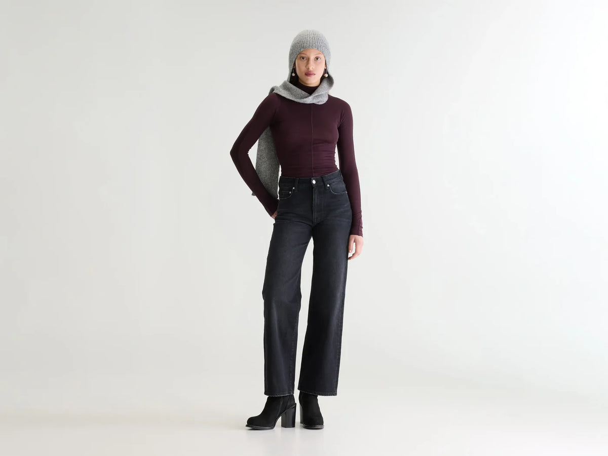 Bellerose Denim N. 43 - Straight Jeans Used Black