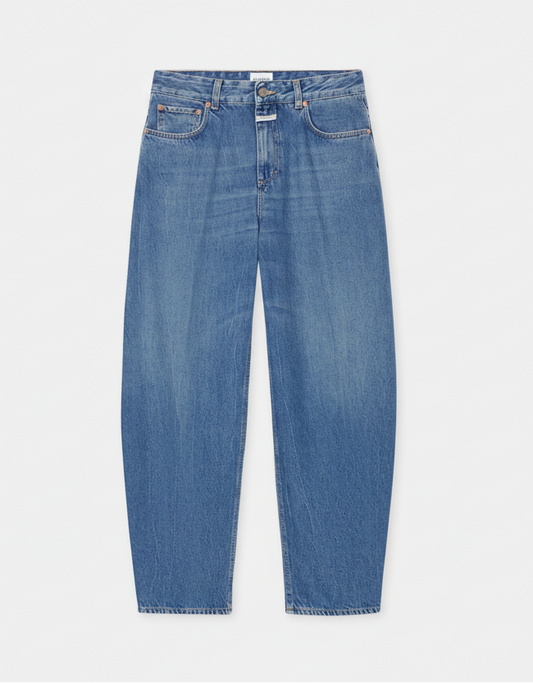 Closed Jazzie Barrel Jeans Mid Blue