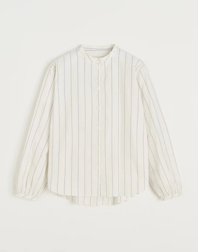 Aiayu Bibbi Shirt Mix French Blue