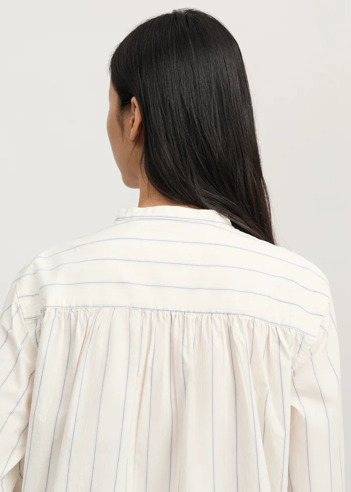 Aiayu Bibbi Shirt Mix French Blue