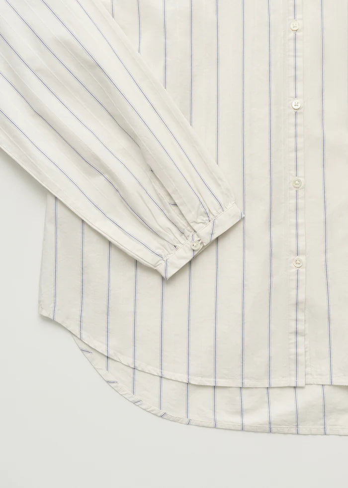Aiayu Bibbi Shirt Mix French Blue