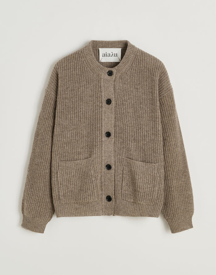 Aiayu Bine Cardigan Sartuul Pure Soil