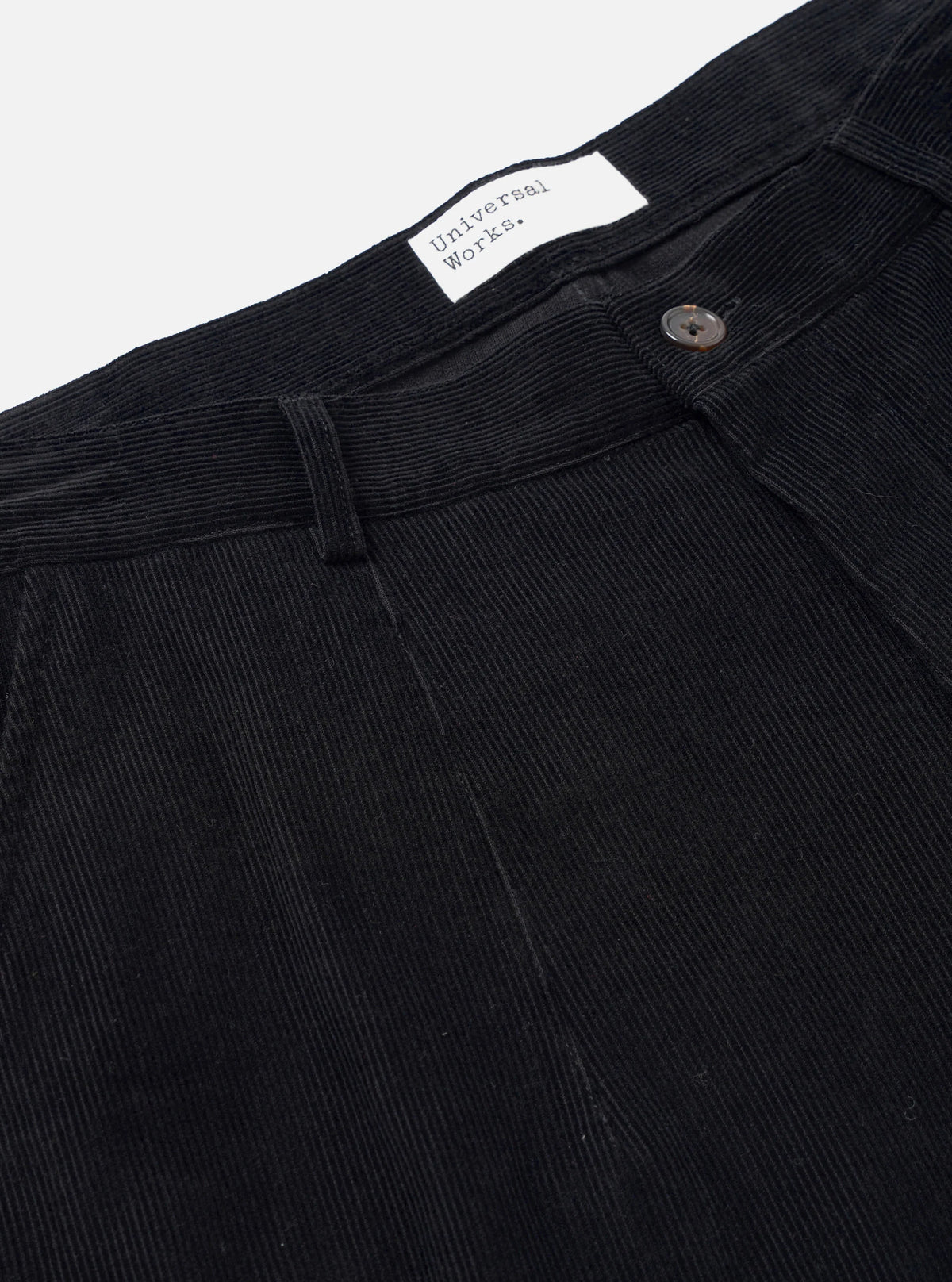 Universal Works Black Cat Cord Grad Chino