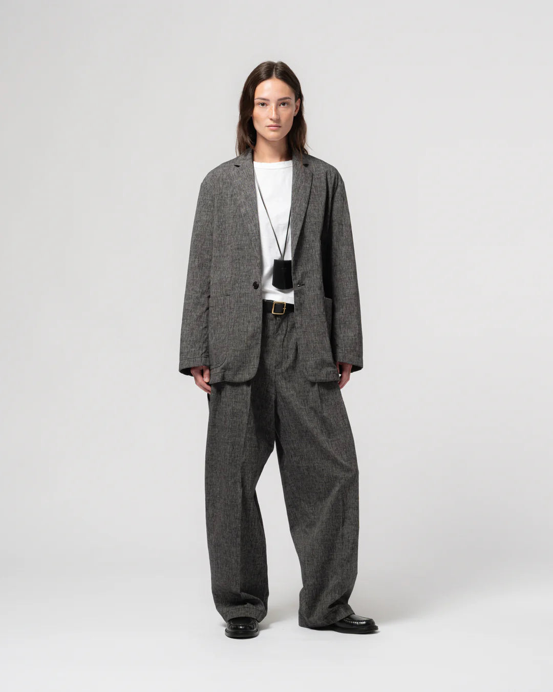 Girls of Dust Miami Blazer Giorgio Cotton Asphalt