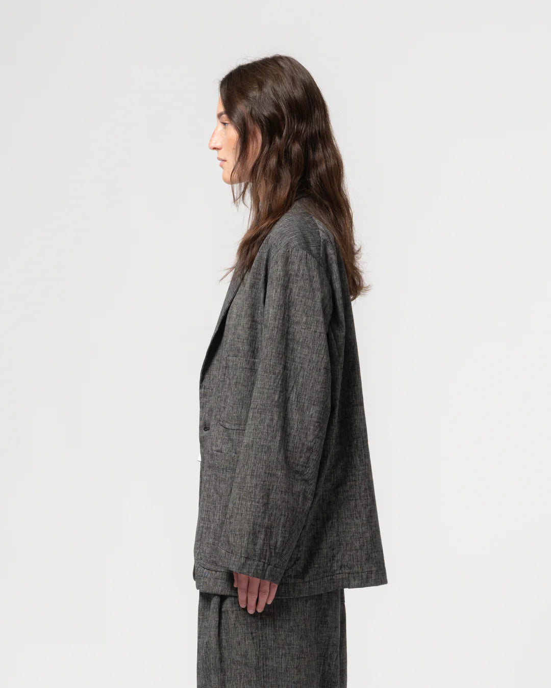 Girls of Dust Miami Blazer Giorgio Cotton Asphalt