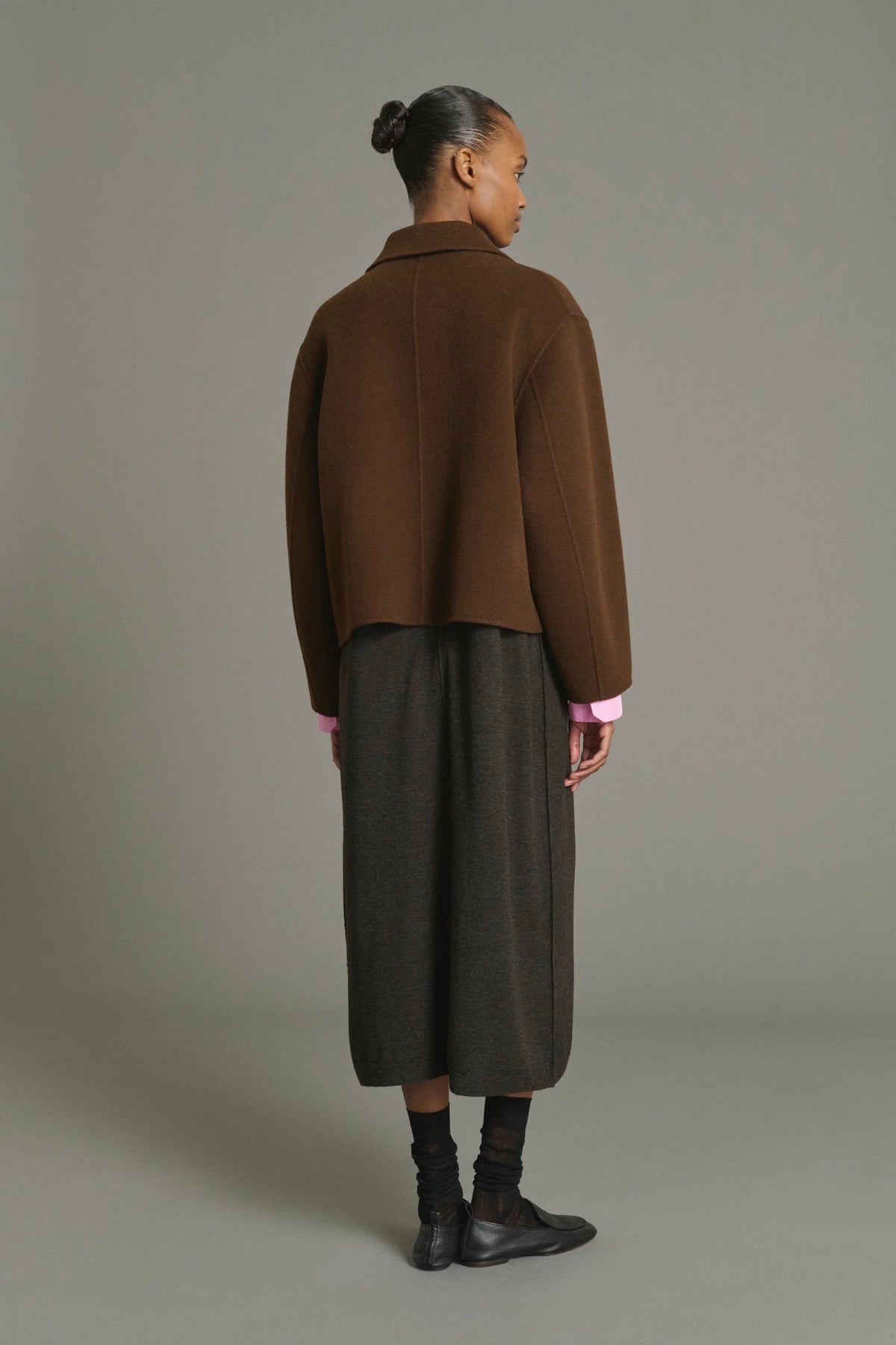 Soeur Gyoda Boxy jacket Chocolate
