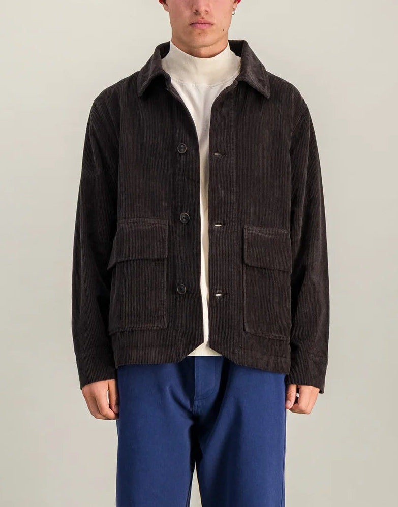Parages Brown Cord Dubliner Jacket