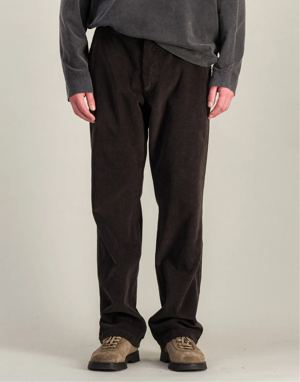 Parages Brown Dock Cord Trousers
