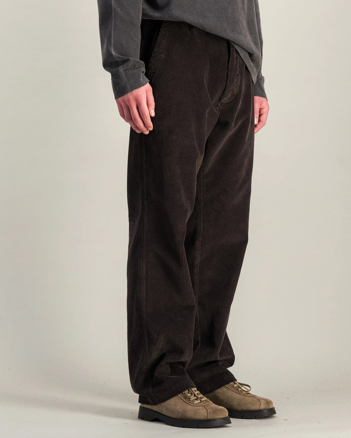 Parages Brown Dock Cord Trousers