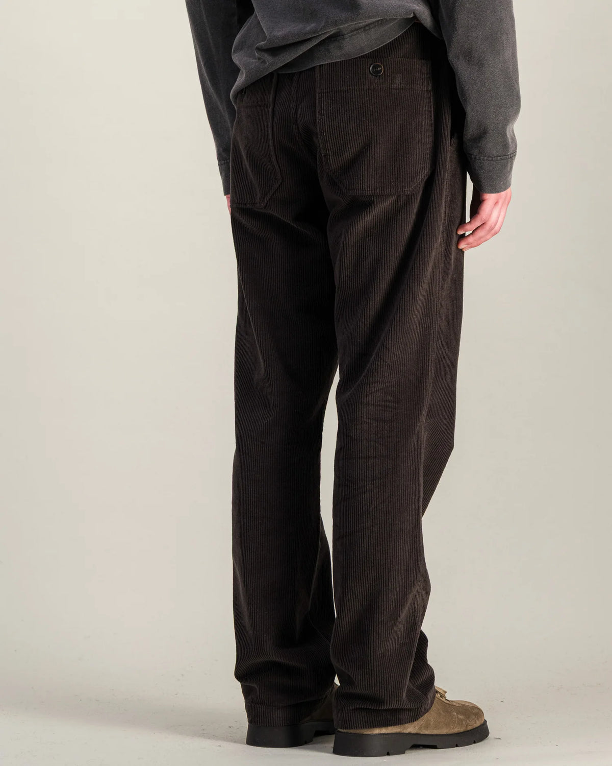 Parages Brown Dock Cord Trousers