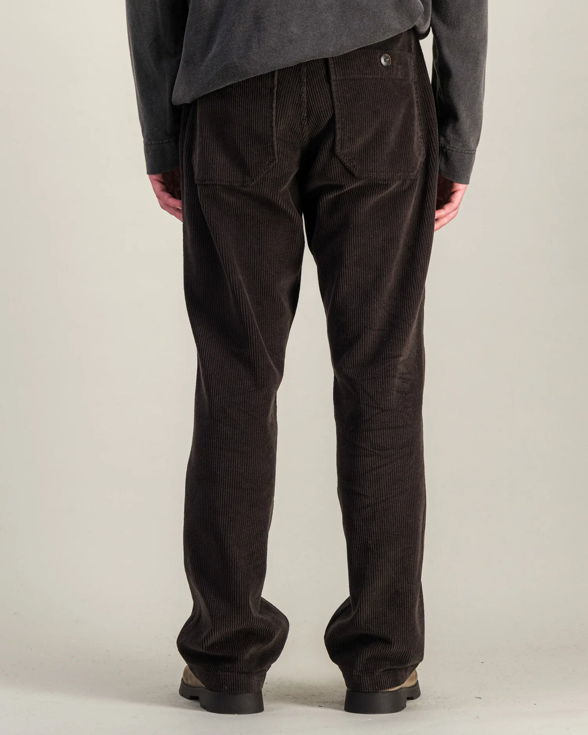 Parages Brown Dock Cord Trousers