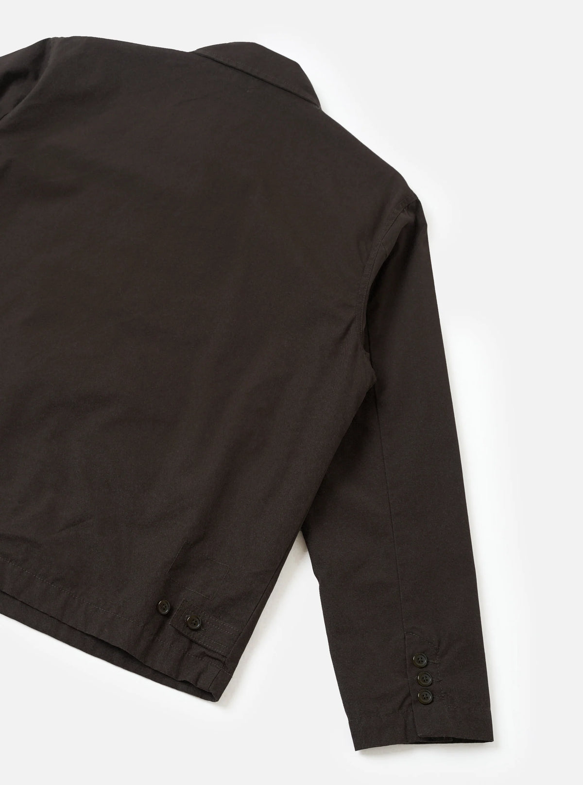 Universal Works Brown Micro Canvas Warmus Jacket Brown