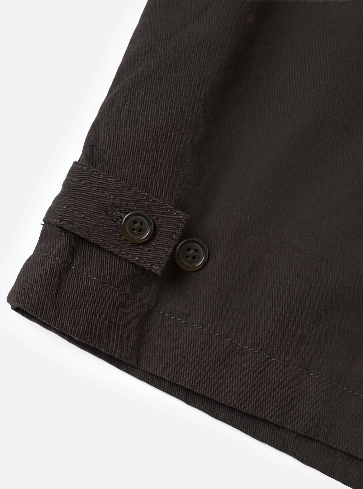 Universal Works Brown Micro Canvas Warmus Jacket Brown