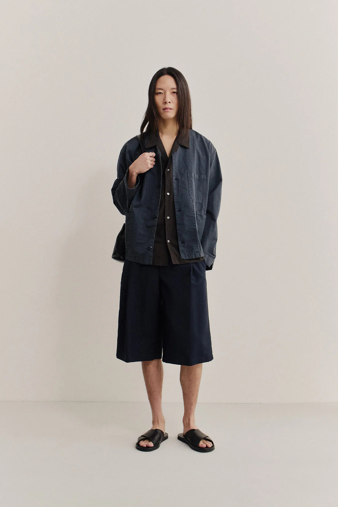 A Kind Of Guise Chasia Overshirt River Blue