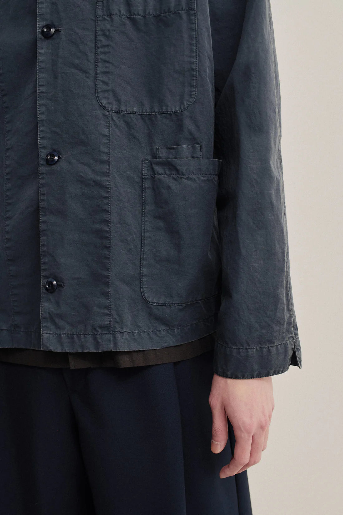 A Kind Of Guise Chasia Overshirt River Blue