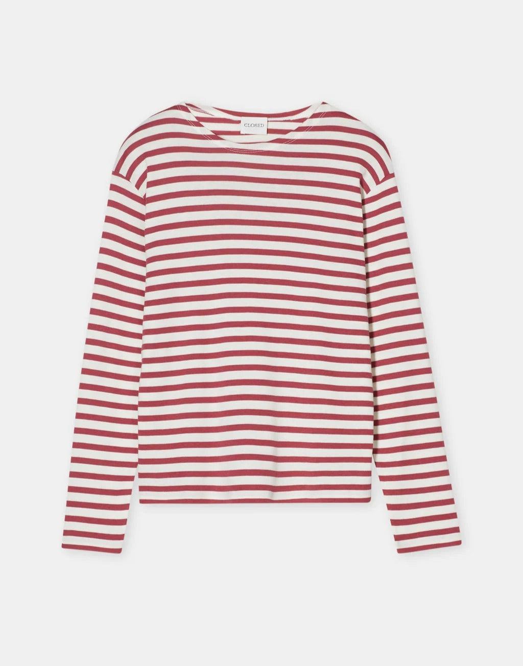 Closed Basic Longsleeve Cherry Red