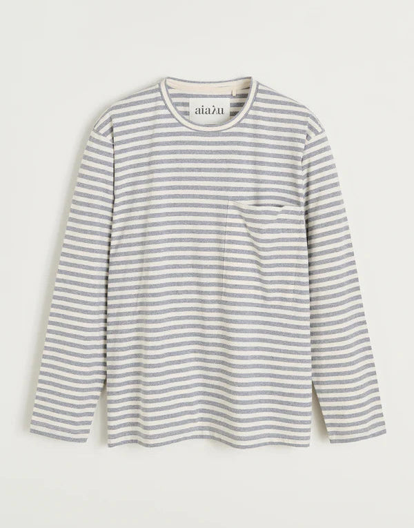 Aiayu Circular Longsleeve Grey Melange