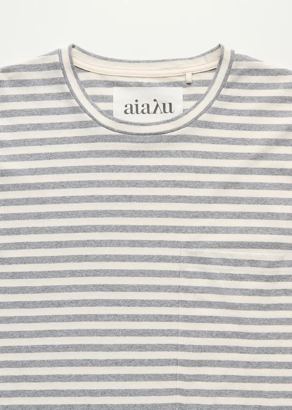 Aiayu Circular Longsleeve Grey Melange