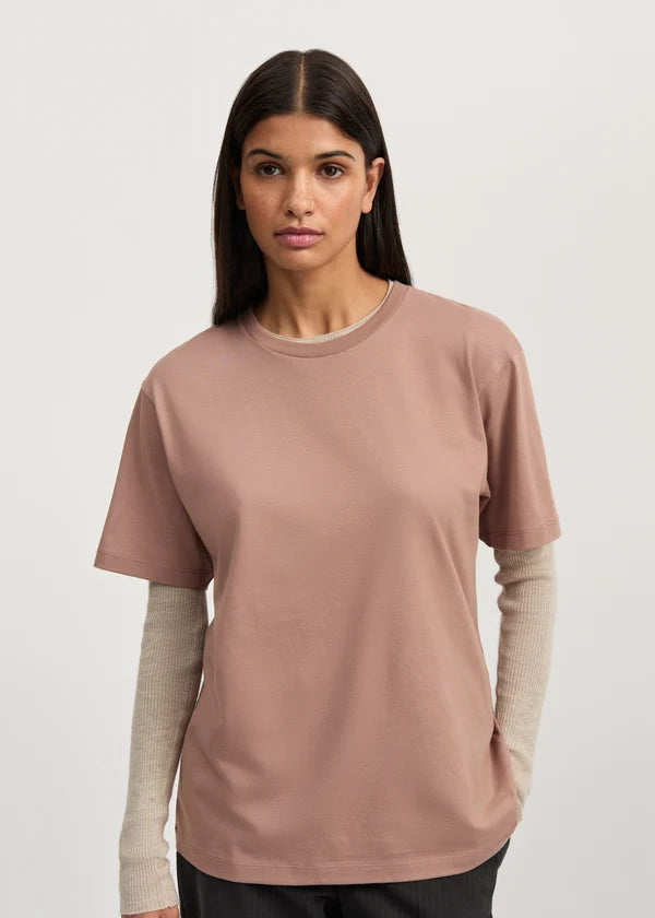 Aiayu Classic Circular Tee Desert Blush