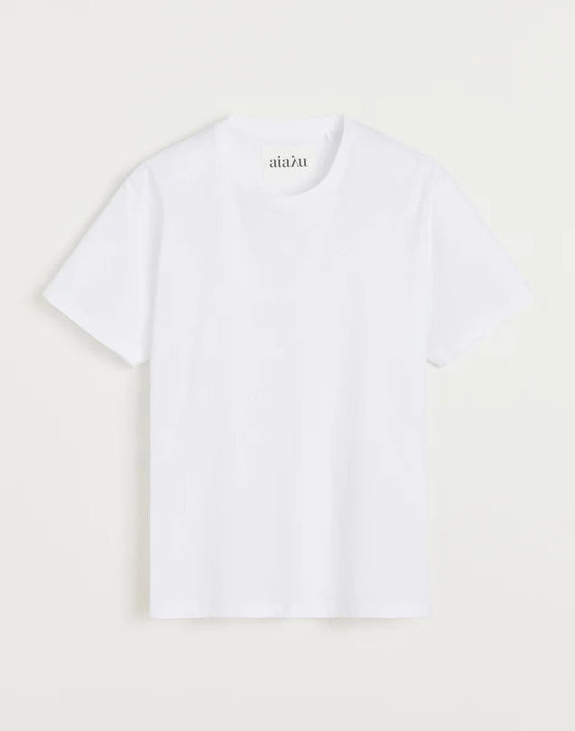 Aiayu Classic Circular Tee White
