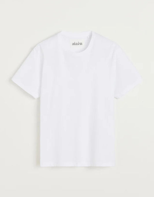 Aiayu Classic Circular Tee White