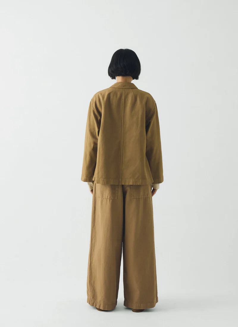 Toast Cotton Linen Twill Jacket Warm Sand