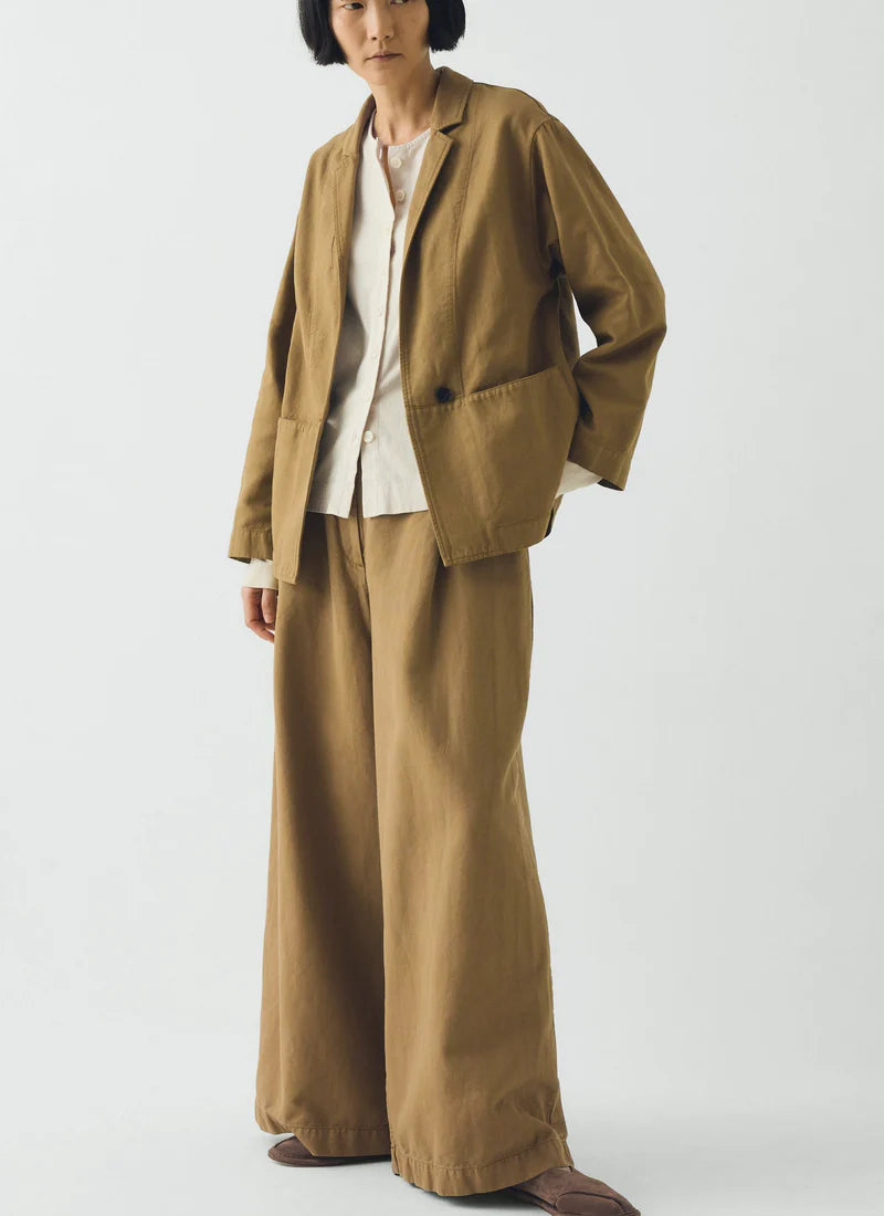 Toast Cotton Linen Twill Jacket Warm Sand